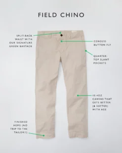 Garment-Dyed Field Pant In Vintage Khaki Canvas -ULLA JOHNSON SHOP SM 23 FIELD CHINO PDP